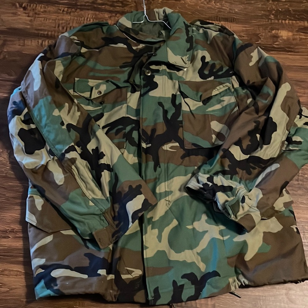 Mens camo jacket